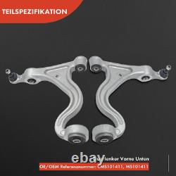 4x Kit Bras de Suspension avant Bas Haut L+R pour Porsche Panamera 970 09-13