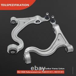 4x Kit Bras de Suspension avant Bas Haut L+R pour Porsche Panamera 970 09-13