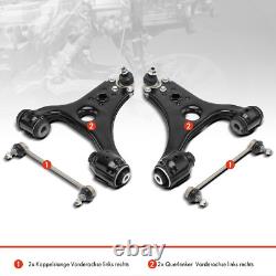 4x Kit Bras de Suspension avant Bas pour Mercedes-Benz Classe A W169 B W245