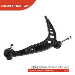 4x Triangle Bras de Suspension Avant Gauche / Droit pour BMW 3ER E36 Z3