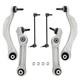6pcs Kit De Bras De ContrÔle InfÉrieur De Suspension Avant For Bmw 5/6-series