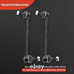 6X Bras De Suspension Avant Pour Nissan Qashqai +2 I J10 Renault Koleos I HY