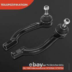 6X Bras De Suspension Avant Pour Nissan Qashqai +2 I J10 Renault Koleos I HY