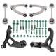 6 Bras De Suspension Avant +r For Audi Q7 4lb Porsche Cayenne 9pa Vw Touareg 7l