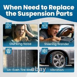 6 Bras De Suspension Avant +r For Audi Q7 4lb Porsche Cayenne 9pa Vw Touareg 7l