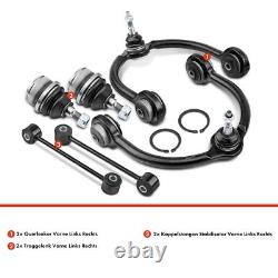 6x Kit Bras de Suspension Avant Gauche Droite pour Jeep Grand Cherokee III Étui