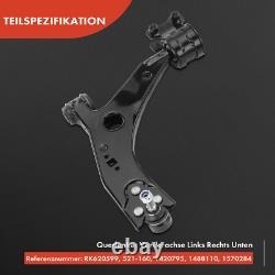 6x Kit Bras de Suspension avant Gauche Droite pour Ford Focus 2 C-Max Volvo C30