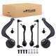 8 Pi&egrave;ce Bras De Suspension Avant Droit Gauche Complet For Bmw X5 E53 2000-2006
