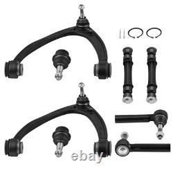 8pcs Bras De Suspension Avant For Chevrolet Silverado Avalanche Tahoe Gmc Sierra