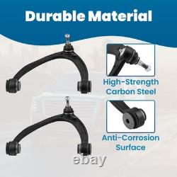 8pcs Bras De Suspension Avant For Chevrolet Silverado Avalanche Tahoe Gmc Sierra