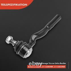 8x Kit Bras de Suspension Avant Gauche Droite pour Mercedes-Benz W211 E