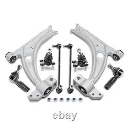 8x Kit Bras de Suspension Essieu Avant pour VW Cc Sharan 358 3C2 Seat Alhambra