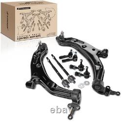 8x Kit Bras de Suspension Roue Avant Gauche Droite pour Nissan Almera N16 00-06