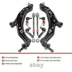 8x Kit Bras de Suspension Roue Avant Gauche Droite pour Nissan Almera N16 00-06