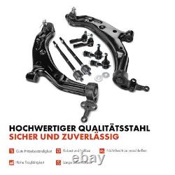 8x Kit Bras de Suspension Roue Avant Gauche Droite pour Nissan Almera N16 00-06
