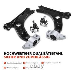 8x Kit Bras de Suspension avant Bas Extérieur pour Audi A3 VW Golf 5 6 Jetta 3