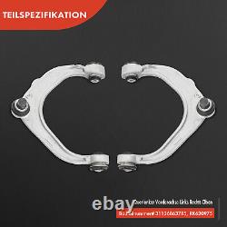 8x Kit Bras de Suspension avant Gauche Droite pour BMW X5 E70 X6 E71 E72