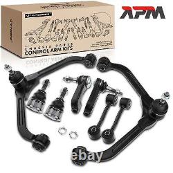 8x Kit Bras de Suspension avant Gauche Droite pour Jeep Cherokee KJ bj. 2001-2008