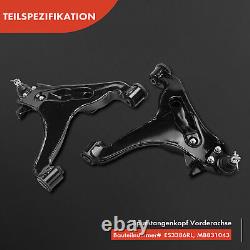 8x Kit Bras de Suspension avant Gauche Droite pour Mitsubishi Pajero II ES3386RL