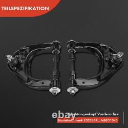 8x Kit Bras de Suspension avant Gauche Droite pour Mitsubishi Pajero II ES3386RL