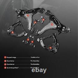 8x Kit Bras de Suspension avant Gauche Droite pour Mitsubishi Pajero II ES3386RL