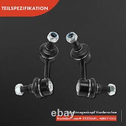 8x Kit Bras de Suspension avant Gauche Droite pour Mitsubishi Pajero II ES3386RL