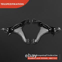 8x Kit Bras de Suspension avant Gauche Droite pour Mitsubishi Pajero II ES3386RL