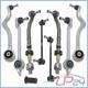 Atec Kit Complet De Bras De Suspension Avant Pour Bmw 5-er E39 +touring Combi 52