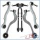Atec Kit Complet De Bras De Suspension+barres D'accouplement Avant Gauche Droite