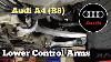 Audi A4 B8 Front Suspension Knocks Part 2 Lower Control Arms Replacement