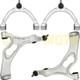 Audi Q7 4l Kit Triangle Bras De Suspension Avant Av Inf&eacute;rieur Bas Sup&eacute;rieur Haut