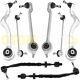 Bmw 5 E39 520d 525d 525tds 530d Triangle Bras De Suspension Rotules Avant 8 Pcs