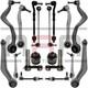 Bmw 5 E60 E61 Triangle Bras Suspension Rotule Biellette Barre Stab Avant Arriere