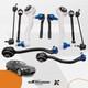 Bras De Suspension Jeu Essieu Avant For Mercedes Classe C W203 S203 10 Pièce