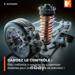 DELPHI TC1444 Bras de suspension pour RENAULT ESPACE III (JE0) Avant Droit barre