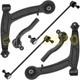 Fiat Panda Type 169 03-12 Kit Triangle Bras De Suspension Rotule Biellette Avant