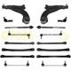 Ford Mondeo 3 Iii B4y B5y Kit Bras De Suspension Rotules Biellette Avant Arriere
