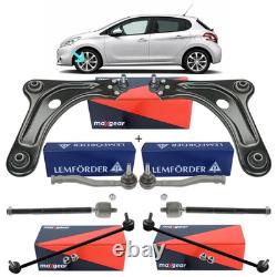 KIT TRIANGLE BRAS DE SUSPENSION ROTULE BIELLETTE + STAB POUR PEUGEOT 208 I v2