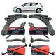 Kit Triangle Bras De Suspension Rotule Biellette + Stab Pour Renault Clio Iv V2