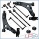 Kit Bras De Suspension Avant Inf&eacute;rieur Gauche Droit 10 Pi&egrave;ces Pour Ford Focus 1