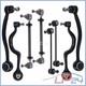 Kit Bras De Suspension Avant Pour Bmw S&eacute;rie 5 E34 + Touring Break 8 Pi&egrave;ces