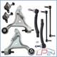 Kit Bras De Suspension Essieu Avant 8 Pi&egrave;ces Pour Volvo S60 1 00-01 V70 2 00-07