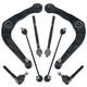 Kit Bras De Suspension Pour Peugeot 206 Avant 8 Pièces