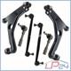 Kit Bras Transversal De Suspension Biellette Rotule Direction Avant Gauche Droit