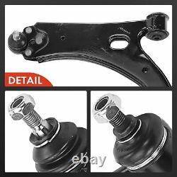 Kit Bras de Suspension 6pcs Avant Gauche Droit pour Ford Fiesta V JD JH Fusion