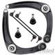 Kit Bras De Suspension + Joints Cotisation + Stable Avant Pour Citroen C4 2 Ds4