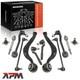 Kit Bras De Suspension Rotule De Direction 12pcs Avant Pour Bmw X5 E53