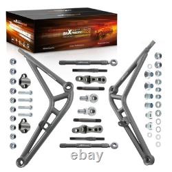 Kit De Suspension Avant À Bras De Suspension Inférieur À Grand Angle For Bmw E46