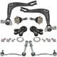 Kit Triangle Bras De Suspension Rotule Biellette Stab Peugeot 407 Citroen C5 Iii