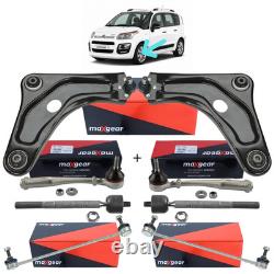 Kit Triangle Bras De Suspension Rotule Biellette + Stab Pour Citroen C3 Picasso